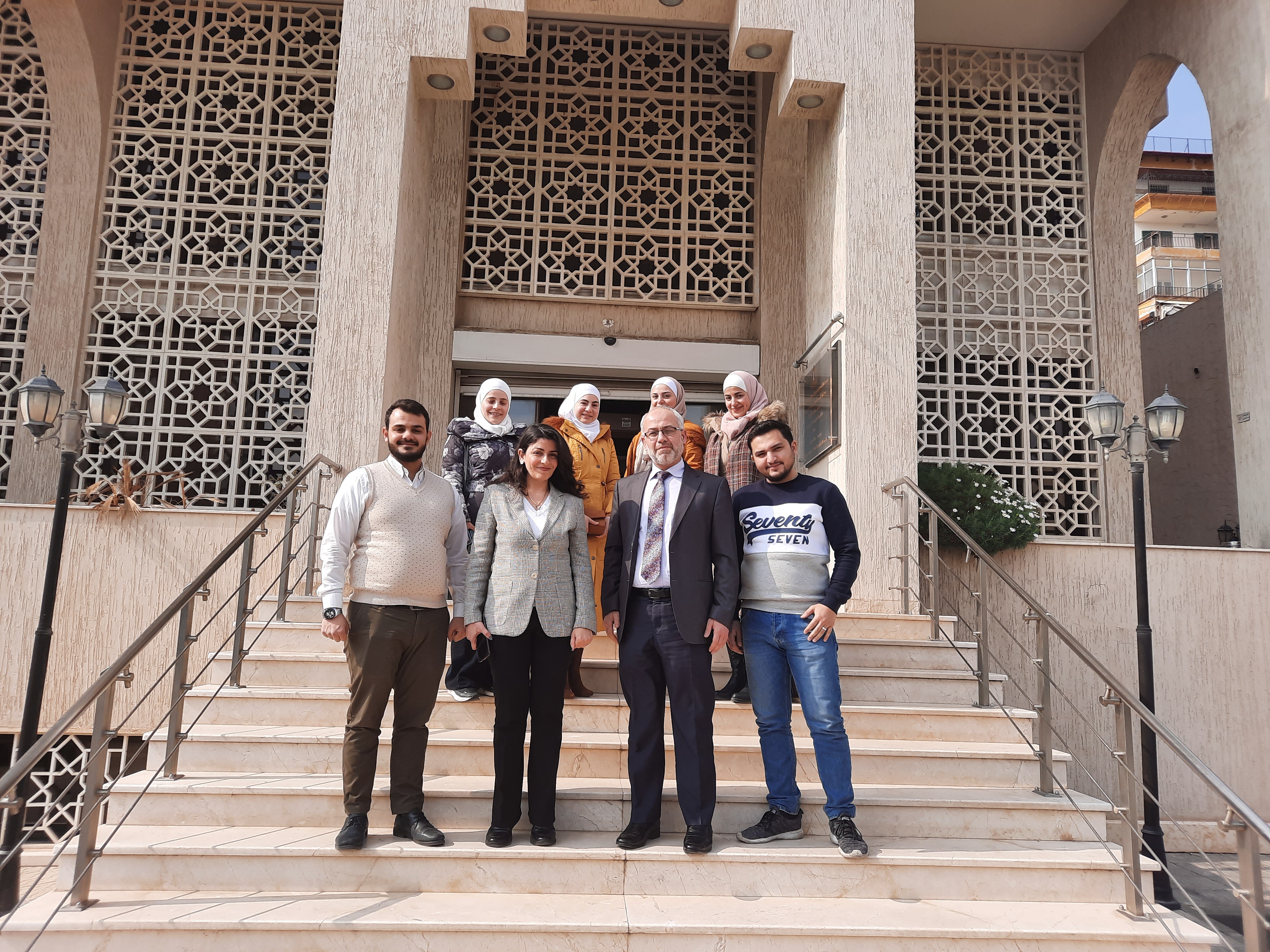 زيارة مجموعة من موظفي شركة ماجيلا للتعرف على آلية عمل سوق دمشق للأوراق المالية